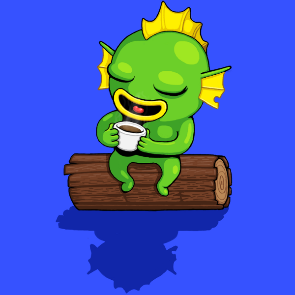 GlintGames's tweet image. I dun a Nuclear Throne Fan Art of Fish drinking tea :D @Vlambeer @tha_rami @pietepiet @justinchans @jwaaaap