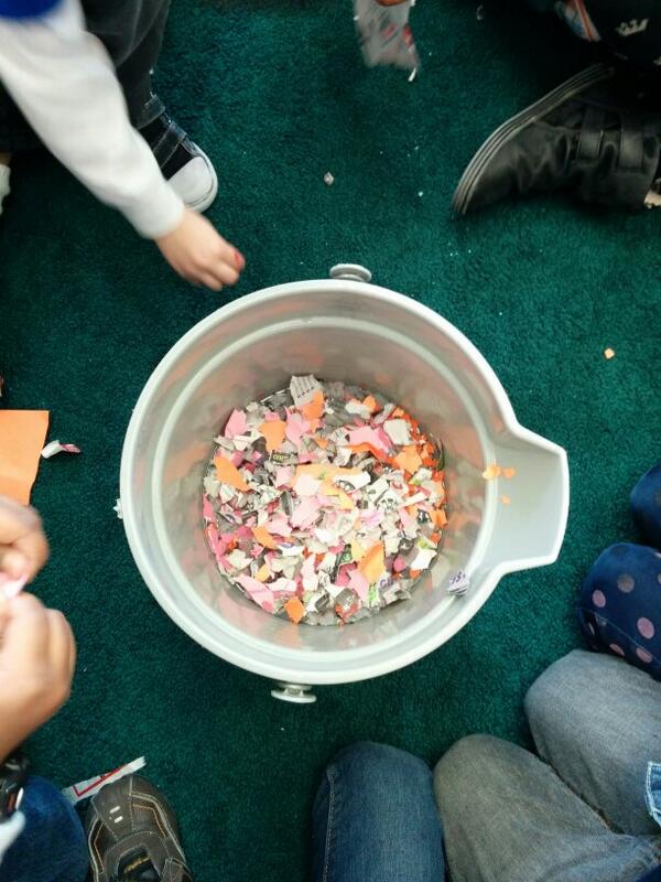 The recycled paper project part 1