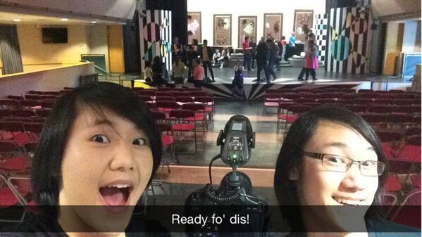 We're setting up for opening night at Glen for Footloose! DVD sale starts today $10/DVD, 2 for $15