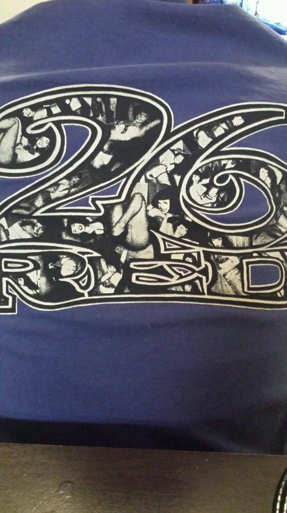 ZeMonsta729's tweet image. I still have a #26Red Betty Page shirt from like, '98. It's amazing&amp;amp;I love it w/all of my heart.