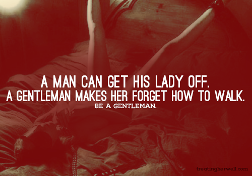 Man/Gentleman !!!!!