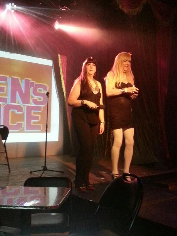 QueensVoiceBos's tweet photo. Delighted for the return of Rhonda and Foxy! They never fail to deliver a fun performance! Harmonica and all! http://t.co/aqGjKCpzDL