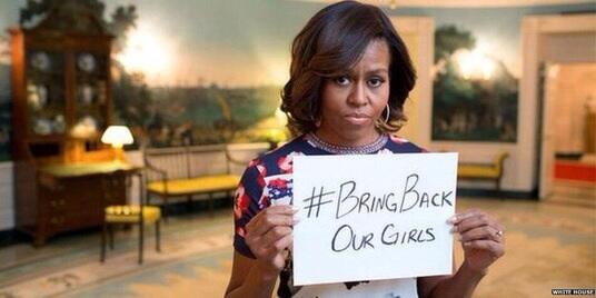 Botswana's tweet photo. The White House lends its support and offers assistance #BringBackourGirls http://t.co/etYdHBhhPD