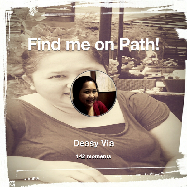 Deasyvia's tweet photo. I've shared 142 memories with my friends on #Path - see them now at http://t.co/h3Q6gPz1EW! #thepersonalnetwork http://t.co/v8cyQoH0M4