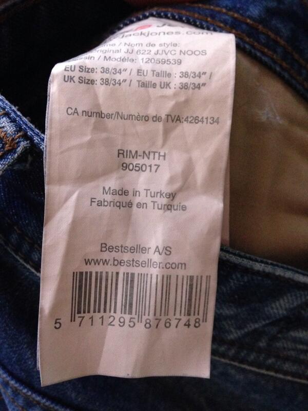 Stephenross06's tweet photo. @JackandJonesTM I am looking for a pair of jeans you made 2 years ago, is it possible to still buy them? http://t.co/PsKD84W959