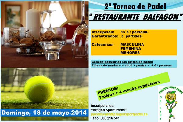 Fina plazo inscripcion  14-Mayo-2014
