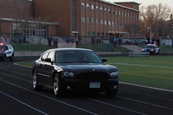 K9Trials2014's tweet image. Start of Simulated Police Chase #publicdemo @EdinaMN @mspairport @K9Trials2014 #uspolicecanineassication