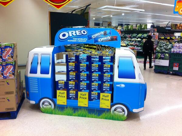 Check out our Oreo camper van <a href="/PortTalbot/">PizzaHut Neath/Port Talbot</a> Tesco <a href="/nigel1704/">Nigel Carwardine</a> #wosoccurin