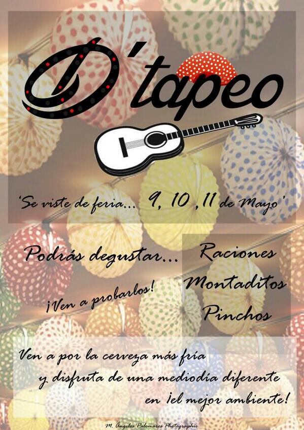 Dtapeocerveceri's tweet photo. Estamos de feriaa!!! http://t.co/QnHKJf9nTL