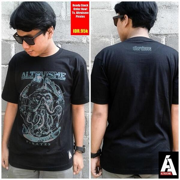 New Design  Ts Altruisme l Pirates  Combed 30s IDR.95k  Order Now !