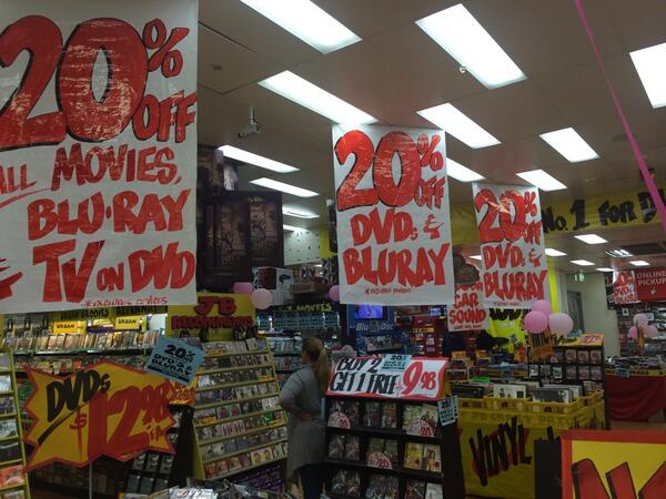 TomM_jbaus's tweet photo. Also till Sunday, perfect for #MothersDay we have 20% off all DVD and Bluray!!! @JBHiFi @JBBrookvale http://t.co/1cXn78nRoy