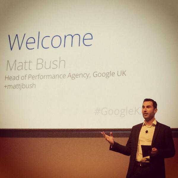 robapierre's tweet photo. It's kicked off! #GoogleKX http://t.co/tpY0lGN1xl