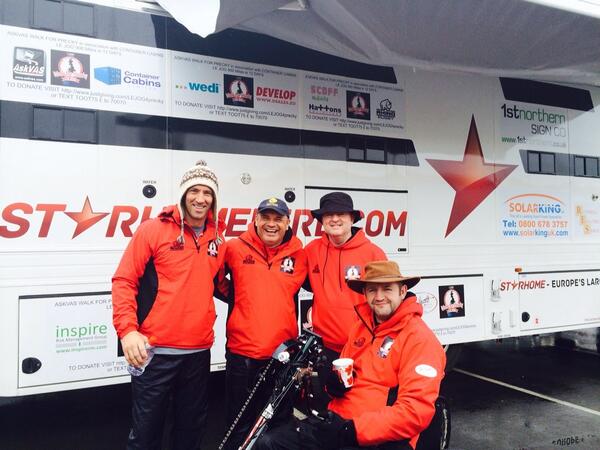 PScully13's tweet photo. Morning all..off we go again!!! #lejog4precky http://t.co/ENp3b9Tevr