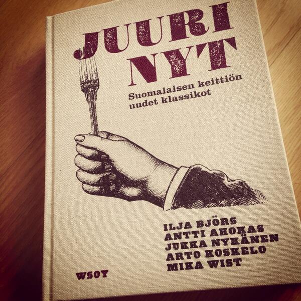 hellajaviini's tweet photo. Aineksia vuoden parhaaksi keittokirjaksi #juurinyt @IBjors @Arto_Koskelo #wsoy #inspiroiva #ravintolajuuri http://t.co/YjaxwbRJBg