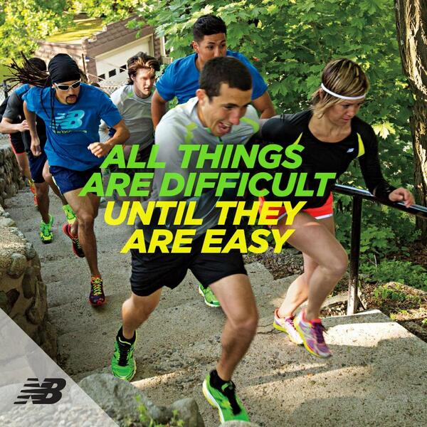 Don't stop because it's hard. Stop because you're finished!
#NB #Running