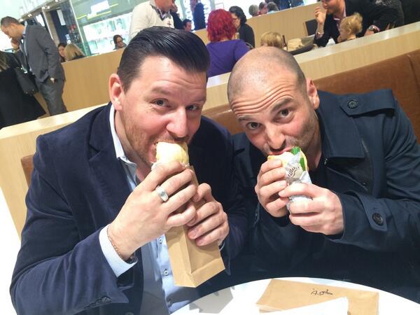 masterchefau's tweet image. Perfect snack for watching #MasterChefAU RT @lauren_calleja: Enjoying a @JimmyGrants #souva @gcalombaris @manufeildel