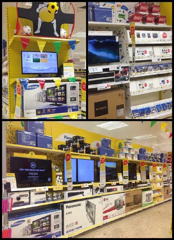 Need a new TV for the #WorldCup? Of course you do!! Why not pop down to <a href="/3074Extra/">Quedgeley Extra 3074</a> and grab yourself a bargain