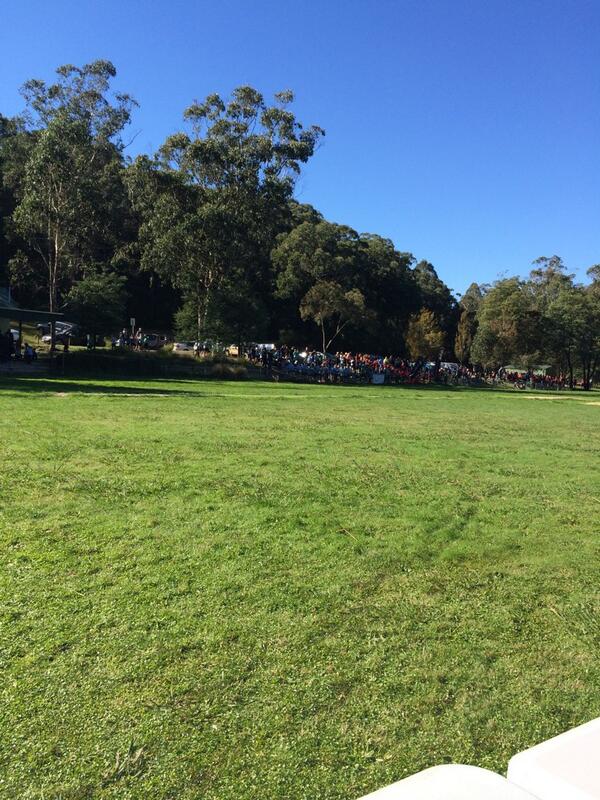 maccyps's tweet photo. Wonderful day at Cockatoo for the EDEC cross country. Maccy kids were vocal and good sports. Oh..&amp; they won! #maccyps http://t.co/HsGvZQiMNC