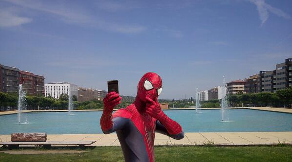 SpideyJaen's tweet photo. Foto de selfie http://t.co/Xehx7f0Jkt