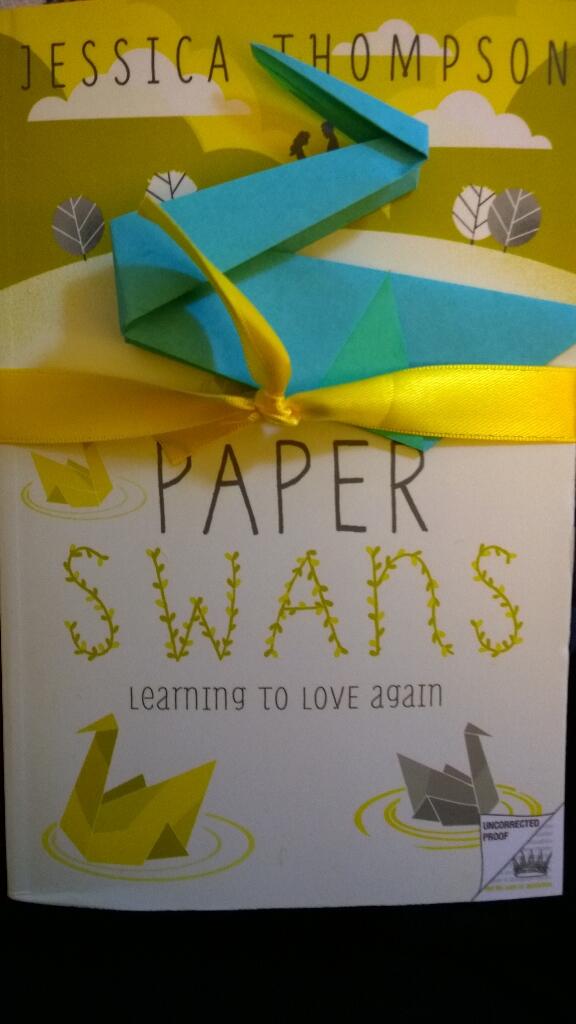 wurdsmyth's tweet photo. Ooh, look what just arrived! Looking forward to reading this... @Jthompsonauthor #PaperSwans http://t.co/L3TE5zUUgc
