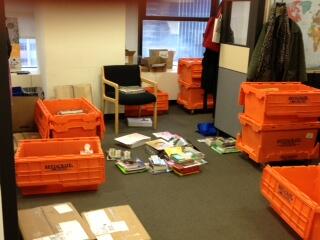 Harper360's tweet image. Yup, we're movin'! Financial District, here we come! #officepacking