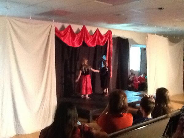 First Grade presenting Snow White! Great week of performances.