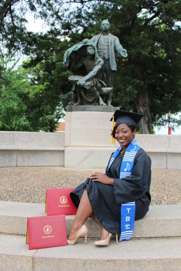 TuskegeeUniv's tweet photo. 2 Days 'til Commencement. Featured Grad: Jessica M. Pettway, Biology and Nutritional Science. #SkegeeGrad http://t.co/qMdNyCcBgC