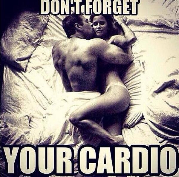 InvictusMuscle's tweet image. So who's remembered their cardio this morning? ;)