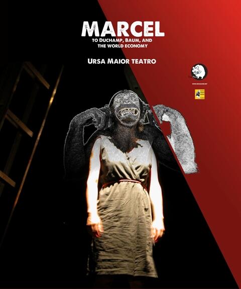 AMBA_PR's tweet photo. Dadaism art movement on stage. Do not miss it! Marcel Vol I at @edfringe 2014 - FIRST 2 WEEKS ONLY. http://t.co/vzh0GtWTSc