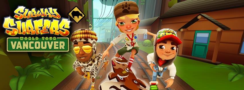 Kiloo Games on X: The Subway Surfers have arrived in gorgeous Vancouver!  Update your app now!  / X