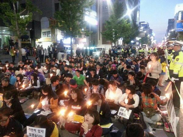 seojuho's tweet image. [5/8 21시] 전남 광주 금남로
"가만히 있지 않겠습니다"