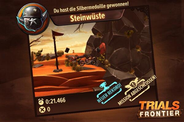 AnZocker's tweet image. Level 6 bestanden. #TrailsFrontier