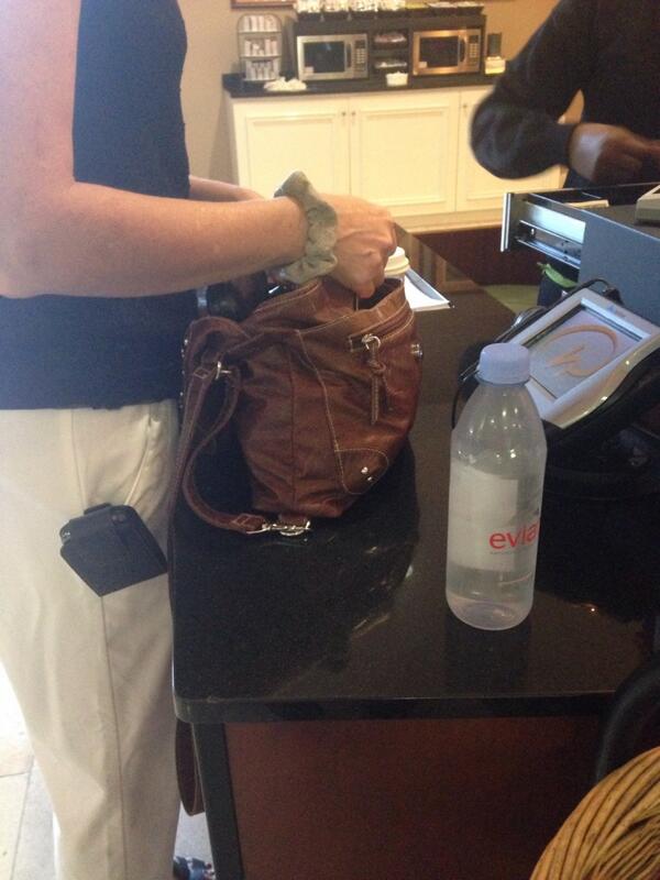 lindseyadavid's tweet photo. Y'all. I've had a scrunchie sighting. A SCRUNCHIE. #whatdecadearewein http://t.co/0r9TbgJX2G