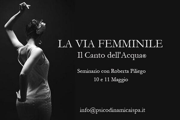 la via femminile 10 e 11 maggio <a href="/ISPACounseling/"> ISPA</a>