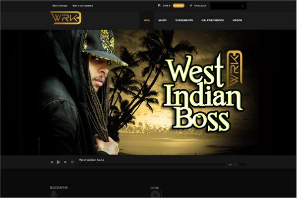social_intoo's tweet photo. Découvrez la réalisation du site WRK Reggae/dance hall, par intoo. http://t.co/oT3JCVcqex