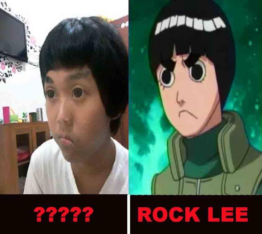 Naruto #TS on Twitter: ""MemeComicIndo: Rock Lee? 