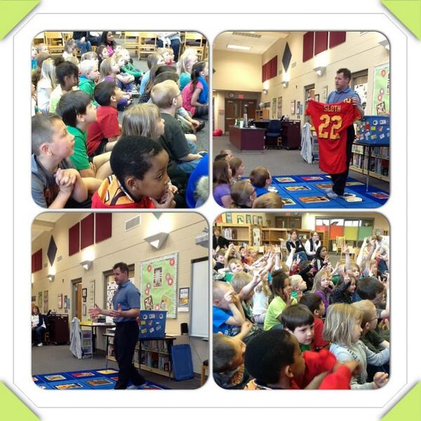ispykdg's tweet photo. Today we had an author visit! #sammysloth https://t.co/3b2c3ght7x http://t.co/YvO0rqb0Ig