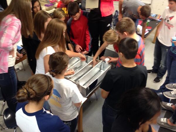 BCSci's tweet photo. Time trials - aquatic event - @IGC2014 Games - So excited to see invertatheletes compete #shareured #kytnsci #PBL http://t.co/FNE6L5hYDd
