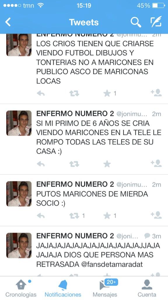 Tamara_Gorro's tweet photo. Vamos,vamos a reportar a esta "persona" es gentuza y un sinvergüenza.
Nos tenemos que ayudar entre nosotros! RT RT http://t.co/OodjF45H0n