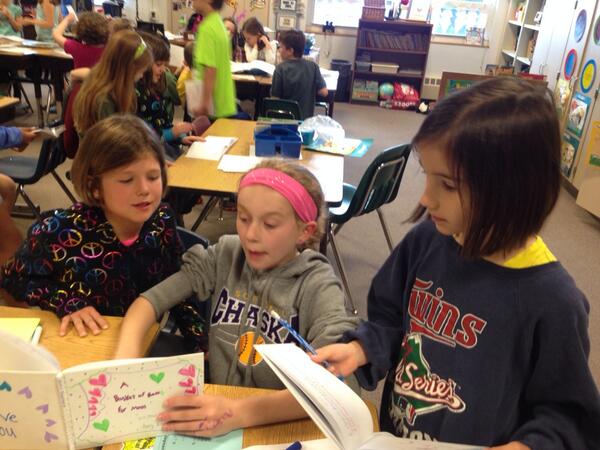 Multiage Poetry sharing.
