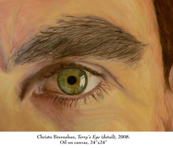 #christobresnahan #terrybeswick #art #oilpainting #eyes #eyeportrait