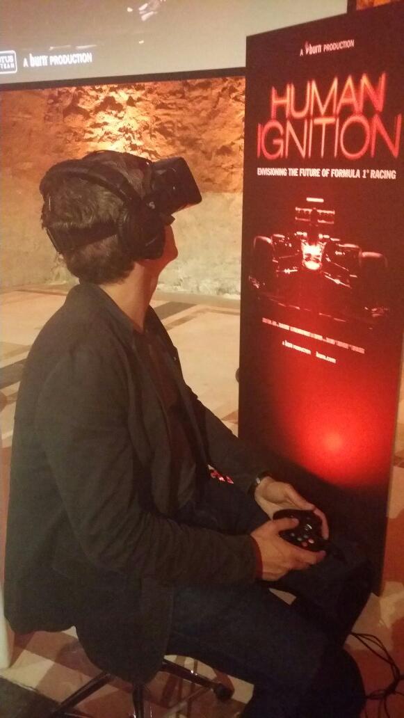 ScarbsTech's tweet photo. Just had a go at the oculus rift live CFD virtual rig at @burn #humanignition it's EPIC! http://t.co/ouNP3FZ3cv