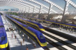 High-speed rail board approves Fresno to Bakersfield route bit.ly/1hA7d01