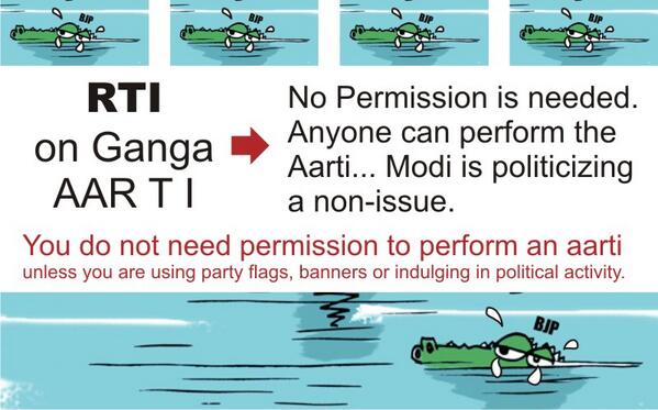 aartic02's tweet image. RT @IACBilaspur: Ma Ganga welcomes all those who do not politicize her name 
#AAPWaveinKashi