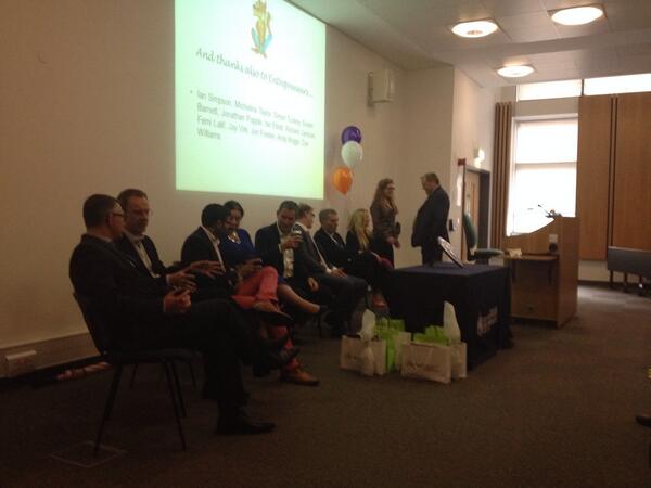 dmuleicester's tweet photo. The Fox's Lair awards kick off! Rewarding the best business ideas of our entrepreneurial students @dmubal #foxslair http://t.co/aeRE7I1IV3