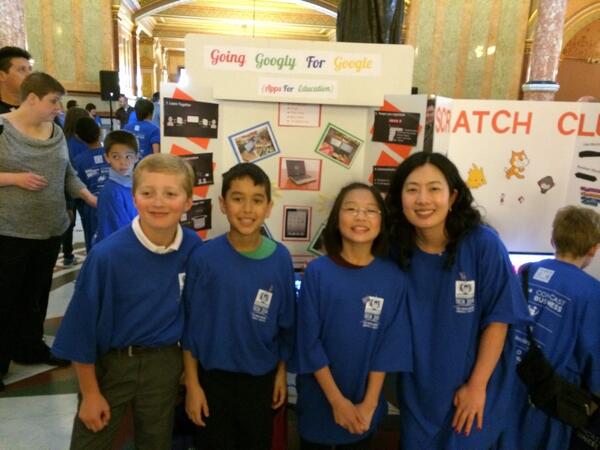 globaledtech21's tweet image. So excited to be at Capitol bldg Springfield for #tech2014!