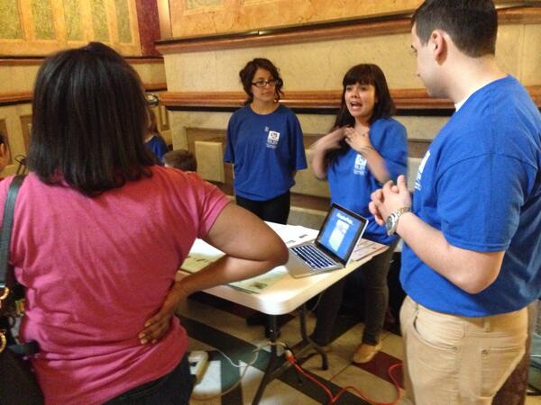 DominicManola's tweet image. Telling our story at #Tech2014 #leydenpride