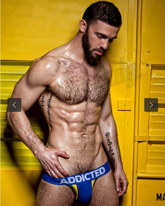 Spanish-owned Addicted presents their 2014 sexy underwear on hairy, bearded men. We messed ours just looking. Spanish-owned Addicted presents their 2014 sexy underwear on hairy, bearded men. We messed ours just looking.