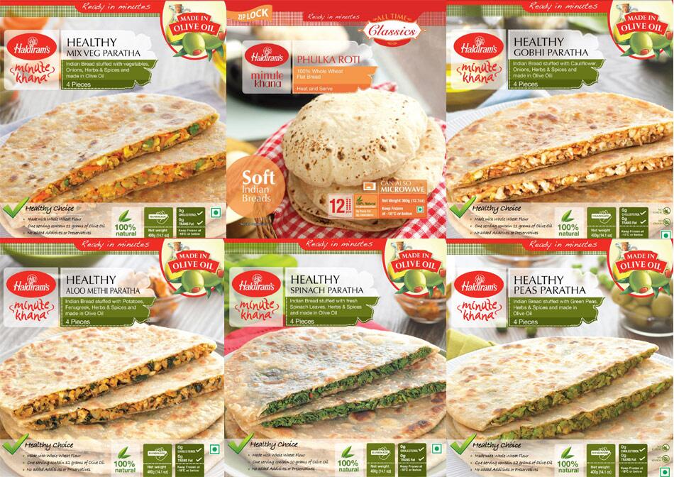 Haldiram Foods on Twitter "Paratha’s with in Olive Oil. MixVeg Paratha