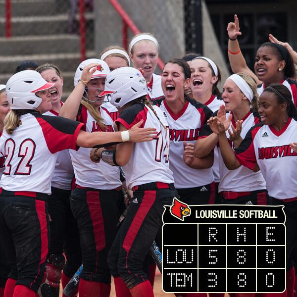 Louisville Softball on Twitter "Cards defeat Temple 53 in
